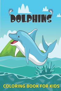 Dolphin Coloring Book For Kids