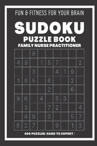 Sudoku Book For Family Nurse Practitioner Hard to Expert