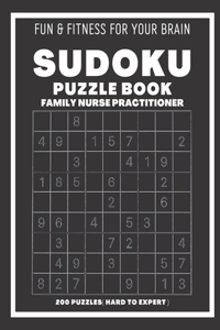 Sudoku Book For Family Nurse Practitioner Hard to Expert