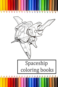 Spaceship coloring book