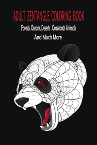 Adult Zentangle Coloring Book