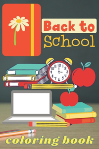 back to school coloring book