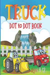 Truck Dot to Dot Book Ages 8-12