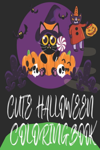 Cute Halloween Coloring Book