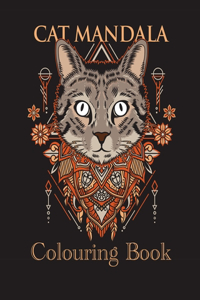 Cat Mandala Colouring Book