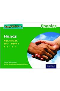 Read Write Inc. Phonics: Hands (Green Set 1 Non-fiction 1)