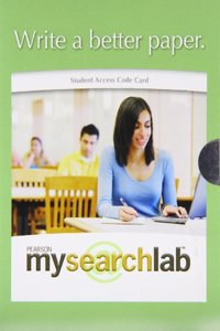 MySearchLab Without Pearson eText - Valuepack Access Card
