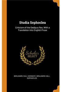 Studia Sophoclea