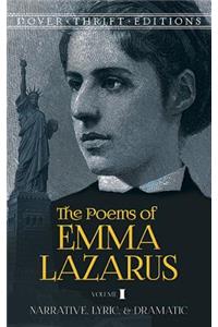 The Poems of Emma Lazarus, Volume I, Volume 1