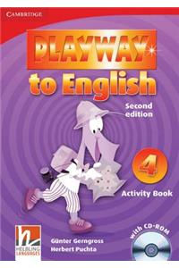 Playway to English Level 4 Activity Book with CD-ROM