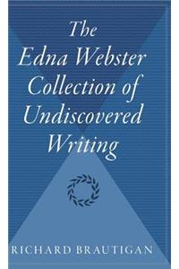 The Edna Webster Collection of Undiscovered Writing