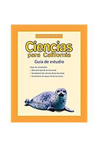 Houghton Mifflin Science Spanish California: Study Guide Blm, Fifth Grade