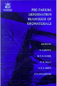 Pre-Failure Deformation Behaviour Of Geomaterials
