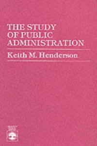 Study of Public Administration
