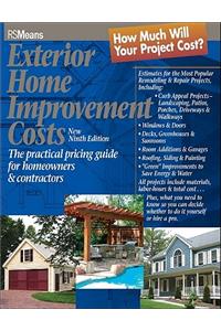 Exterior Home Improvement Costs