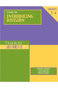 Lessons for Introducing Division, Grades 3-4