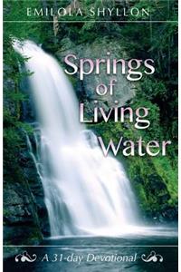 Springs of Living Water: A 31 day devotional