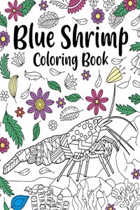 Blue Shrimp Coloring Book