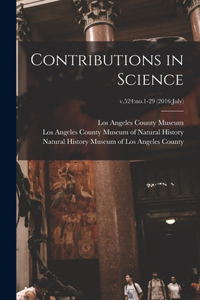 Contributions in Science; v.524