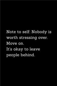 Note to self