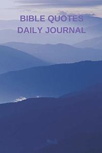 Bible Quotes Daily Journal