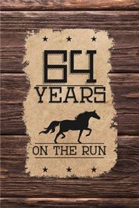 64th Birthday Journal