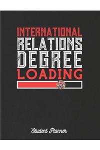 International Relations Degree Loading Student Planner
