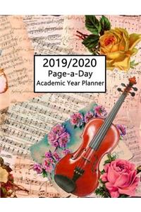Academic Planner 2019-2020 Page A Day