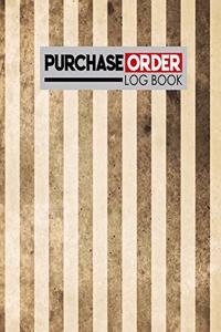Purchase Order Log Book
