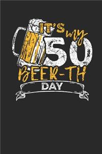 It's my 50 Beer-Th Day
