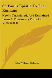 St. Paul's Epistle To The Romans