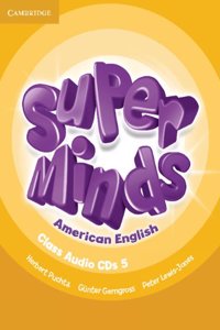 Super Minds American English Level 5 Class Audio CDs (4)