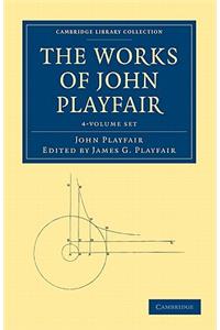 The Works of John Playfair 4 Volume Set