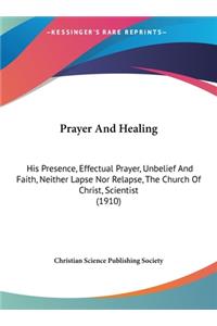 Prayer And Healing