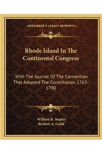 Rhode Island in the Continental Congress