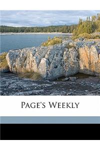 Page's Weekly Volume V.03 N.03