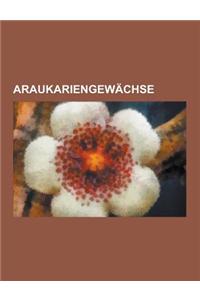 Araukariengewachse: Chilenische Araukarie, Brasilianische Araukarie, Queensland-Araukarie, Araukarien, Neuseelandischer Kauri-Baum, Neugui