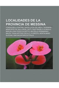 Localidades de La Provincia de Messina