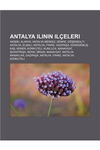 Antalya Ilinin Ilceleri