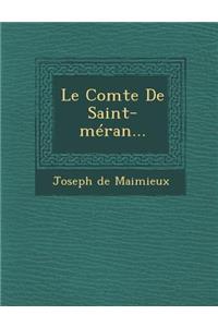 Le Comte de Saint-Méran...