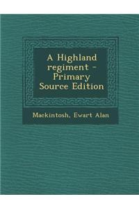 A Highland Regiment