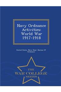 Navy Ordnance Activities