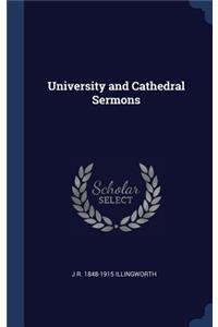 University and Cathedral Sermons