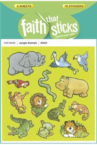 Jungle Animals - Faith That Sticks Stickers