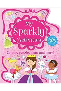 My Sparkly Activities: Colour, Puzzle, Draw and More!