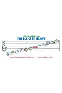 Treble Clef Island Poster