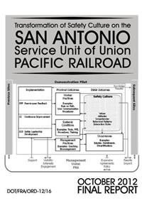 Transformation of Safety Culture on the San Antonio Service Unit of Union Pacific Railroad