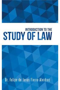 Introduction to the Study of Law