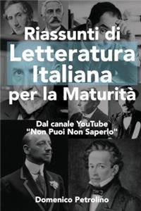 Riassunti di Letteratura Italiana per la Maturità