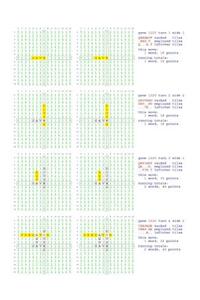 Fifty Scrabble Box Scores Games 1201-1250